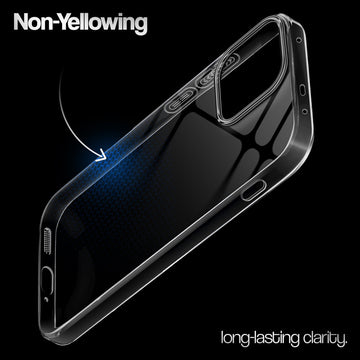 Crystal Clear Anti-Yellow Transparent Back Cover Case With Camera Ring Protection for OnePlus Nord 6 5G