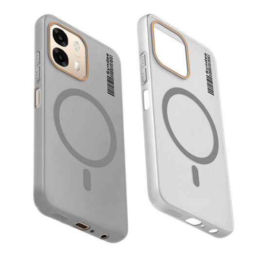 Colourful Frosted Matte With Raised Camera Protection Back Cover Case For Oppo A6 Pro 5G