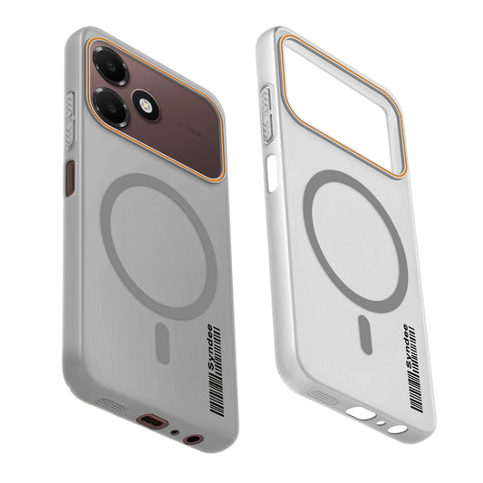 Colourful Frosted Matte With Raised Camera Protection Back Cover Case For Oppo A6C 4G