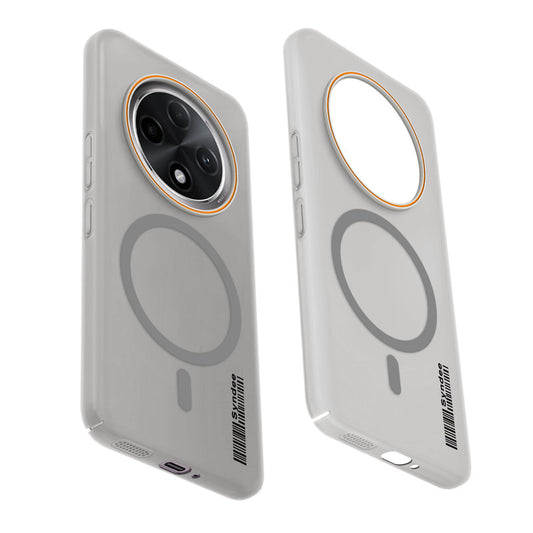 Colourful Frosted Matte With Raised Camera Protection Back Cover Case For Oppo F27 Pro Plus 5G