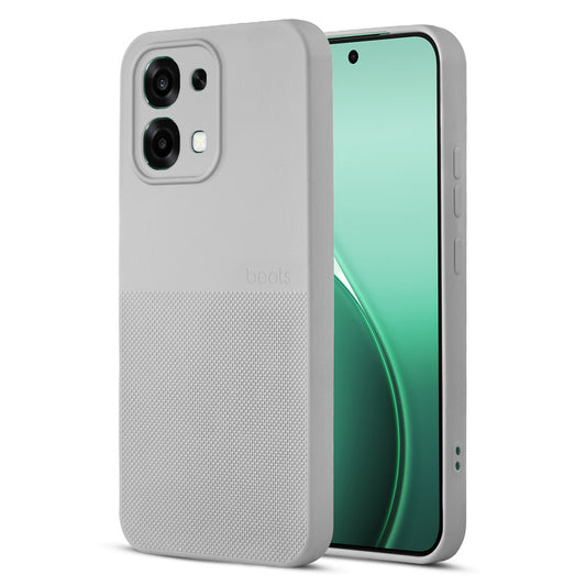 Durable Silicone Matte Back Cover with Textured Grip & Raised Camera Edges for Oppo F33 5G