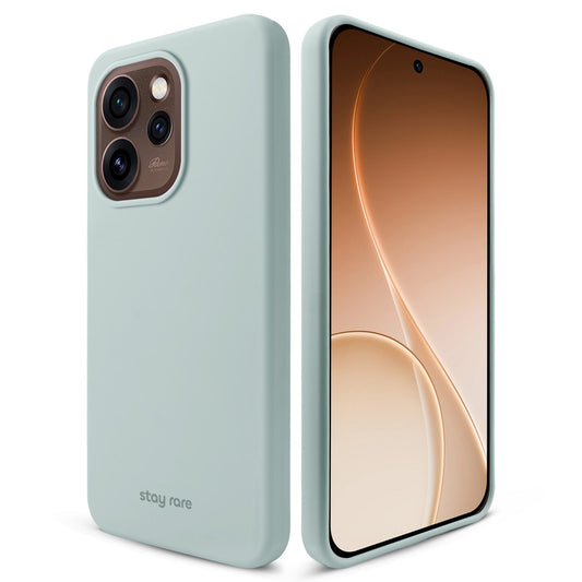Stay Rare Smooth Silicone Case for Oppo Reno 15 Pro 5G with Anti-Slip Grip & Camera Protection