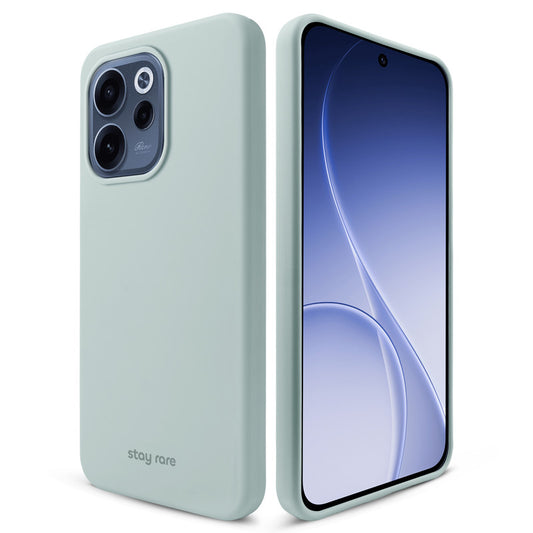 Stay Rare Smooth Silicone Case for Oppo Reno 15C 5G with Anti-Slip Grip & Camera Protection
