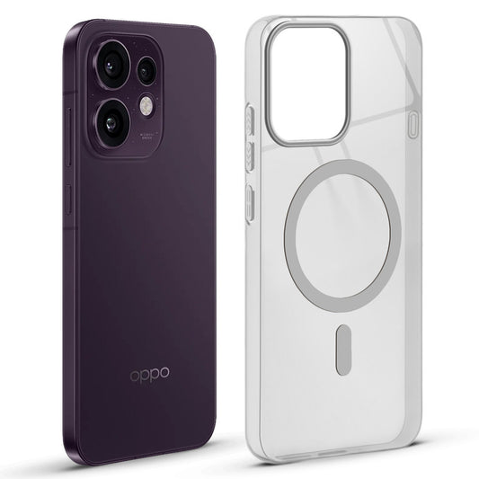 Anti-Yellow Scratch Resistant Case Support Magnetic Accessories Back Cover For Oppo Reno 16 5G