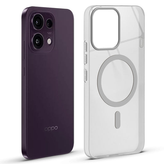 Anti-Yellow Scratch Resistant Case Support Magnetic Accessories Back Cover For Oppo Reno 16C 5G