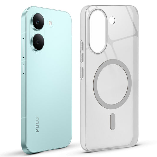 Anti-Yellow Scratch Resistant Case Support Magnetic Accessories Back Cover For Poco X8 Pro 5G