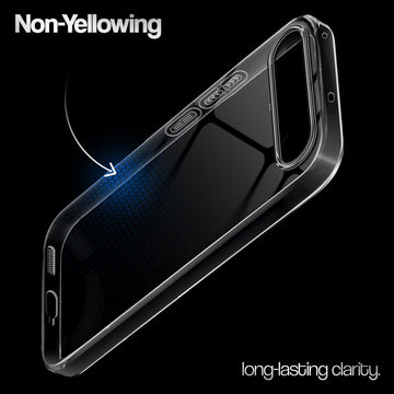 Crystal Clear Anti-Yellow Transparent Back Cover Case With Camera Ring Protection for Realme 16 5G