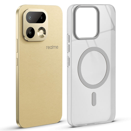 Glossy Hard Magnetic Accessories Support Case Realme 16 Pro 5G