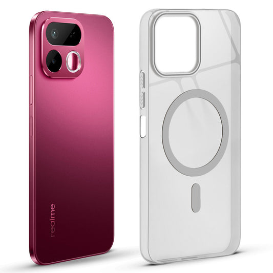 Anti-Yellow Scratch Resistant Case Support Magnetic Accessories Back Cover For Realme 16T 5G