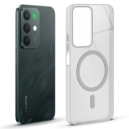 Anti-Yellow Colored Camera Line Case Support Magnetic Accessories Back Cover For Realme C85 5G