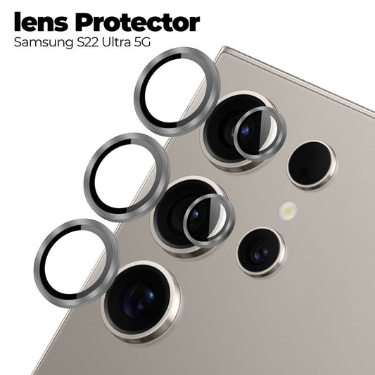 Camera Lens Protector For Samsung S22 Ultra 5G, HD Clear Lens Guard