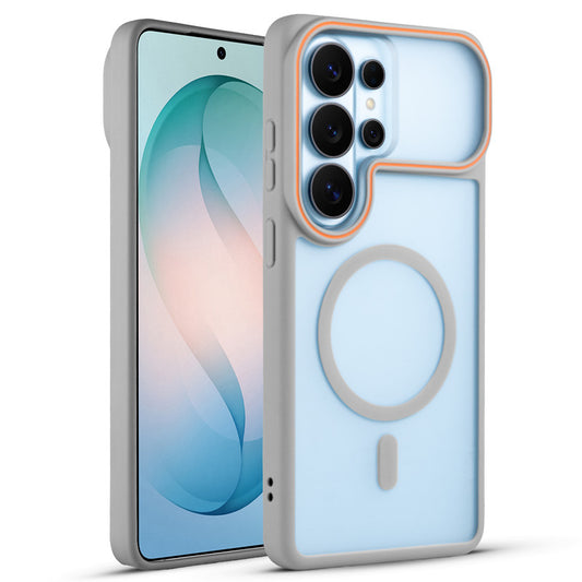 Premium MagSafe Case for Samsung S26 Ultra 5G with Frosted Back, Soft Silicone Edges & Raised Camera Protection