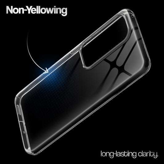 Crystal Clear Anti-Yellow Transparent Back Cover Case With Camera Ring Protection for Vivo V30 5G