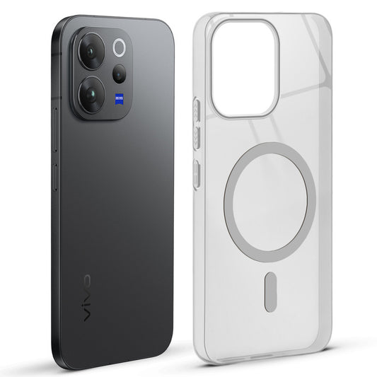 Glossy Hard Magnetic Accessories Support Case Vivo V70 Elite 5G