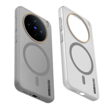 Colourful Frosted Matte Wireless Charging Support Back Cover Case for Vivo X200T 5G With Raised Camera Protection