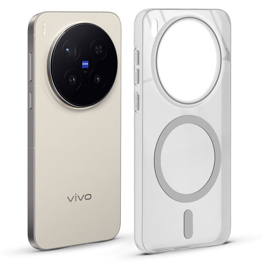 Anti-Yellow Scratch Resistant Case Support Wireless Charging Back Cover For Vivo X300 Pro 5G