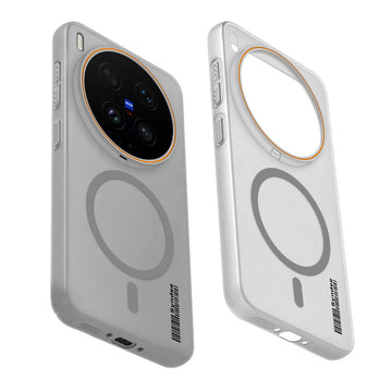 Colourful Frosted Matte Wireless Charging Support Back Cover Case for Vivo X300 Ultra 5G With Raised Camera Protection