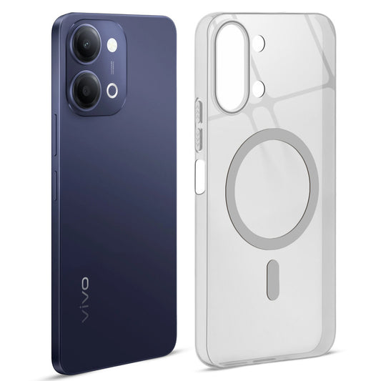 Anti-Yellow Scratch Resistant Case Support Magnetic Accessories Back Cover For Vivo Y11 5G
