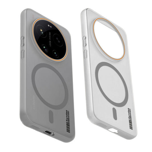 Colourful Frosted Matte Wireless Charging Support Back Cover Case for Xiaomi 17 Ultra 5G With Raised Camera Protection