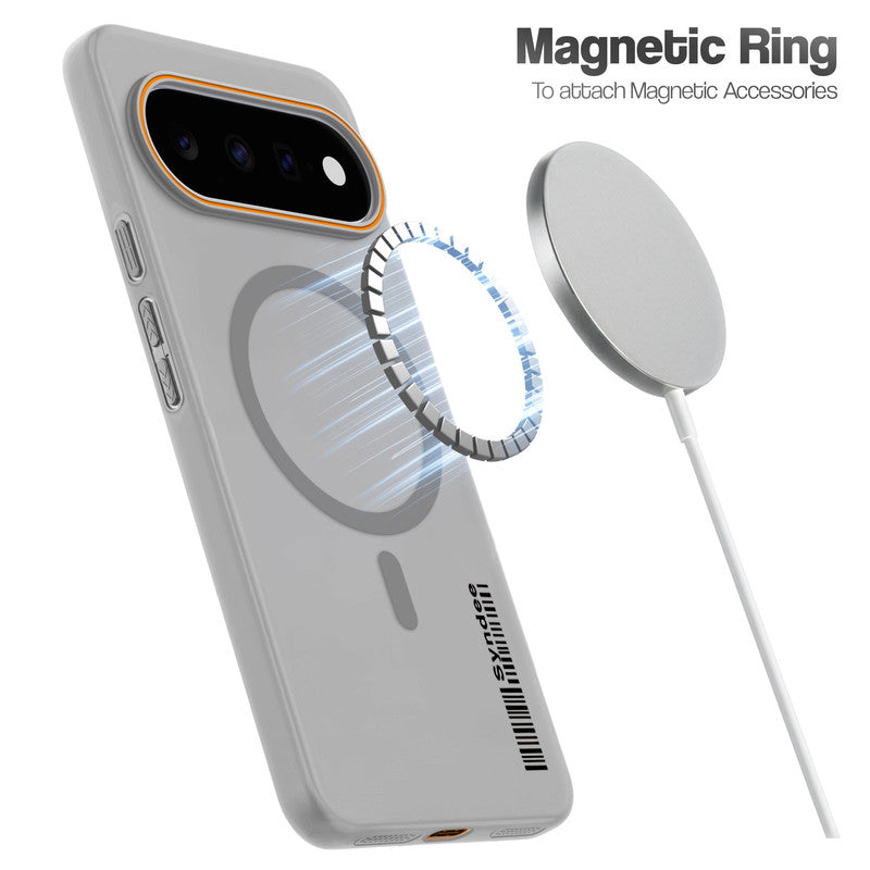 Colourful Frosted Matte Wireless Charging Support Back Cover Case for Google Pixel 11 5G With Raised Camera Protection