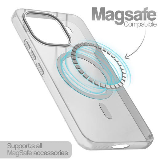 Glossy Hard Magnetic Accessories Support Case iQOO 15R 5G
