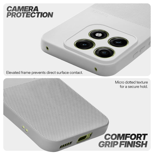Durable Silicone Matte Back Cover with Textured Grip & Raised Camera Edges for Motorola Moto Edge 70 Pro 5G