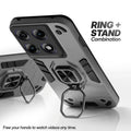 Motorola Moto Edge 70 Pro Plus 5G case with foldable ring stand for hands-free viewing in kickstand position