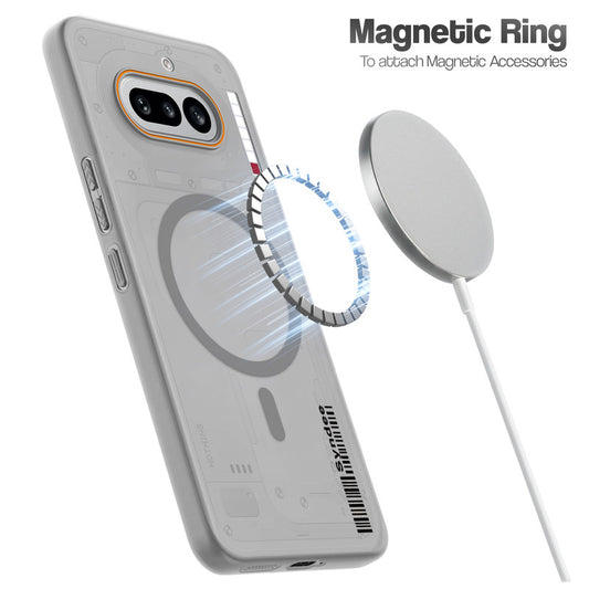 Colourful Frosted Matte With Raised Camera Protection Back Cover Case For Nothing Phone 4A 5G