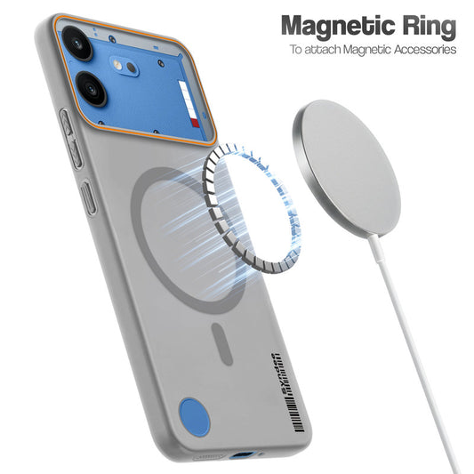 Colourful Frosted Matte With Raised Camera Protection Back Cover Case For Nothing Phone 4B 5G