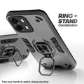 Oppo A6 Pro 5G case with foldable ring stand for hands-free viewing in kickstand position