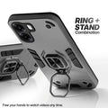 Oppo A6x 5G case with foldable ring stand for hands-free viewing in kickstand position