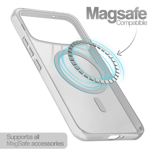 Anti-Yellow Scratch Resistant Case Support Magnetic Accessories Back Cover For Oppo F33 Pro 5G