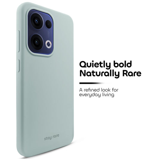 Stay Rare Smooth Silicone Case for Oppo Reno 13 5G with Anti-Slip Grip & Camera Protection