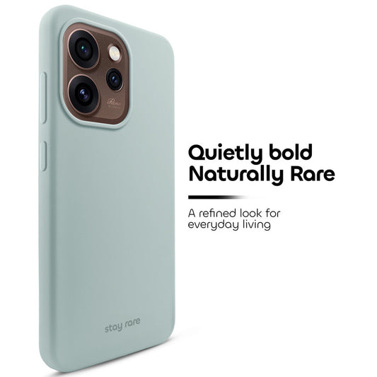 Stay Rare Smooth Silicone Case for Oppo Reno 15 Pro 5G with Anti-Slip Grip & Camera Protection