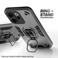 Oppo Reno 15C 5G case with foldable ring stand for hands-free viewing in kickstand position
