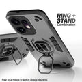 Oppo Reno 16 5G case with foldable ring stand for hands-free viewing in kickstand position