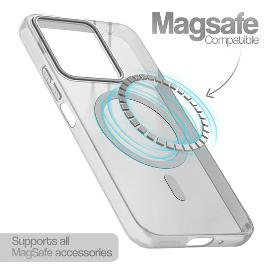 Anti-Yellow Scratch Resistant Case Support Magnetic Accessories Back Cover For Poco C65 5G