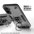 Poco C85x 5G case with foldable ring stand for hands-free viewing in kickstand position