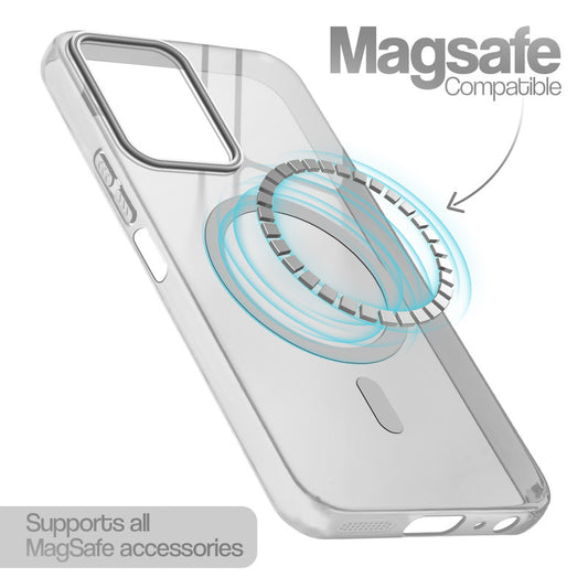 Anti-Yellow Scratch Resistant Case Support Magnetic Accessories Back Cover For Redmi 15A 5G