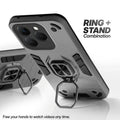 Realme 15T 5G case with foldable ring stand for hands-free viewing in kickstand position