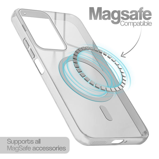 Anti-Yellow Colored Camera Line Case Support Magnetic Accessories Back Cover For Realme 15x 5G