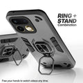 Realme 16 Pro 5G case with foldable ring stand for hands-free viewing in kickstand position