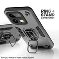 Realme 16 Pro Plus 5G case with foldable ring stand for hands-free viewing in kickstand position