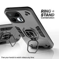 Realme 16T 5G case with foldable ring stand for hands-free viewing in kickstand position