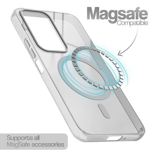 Anti-Yellow Colored Camera Line Case Support Magnetic Accessories Back Cover For Realme 16x 5G