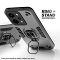 Realme P4 Power 5G case with foldable ring stand for hands-free viewing in kickstand position