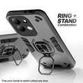 Redmi 17 5G case with foldable ring stand for hands-free viewing in kickstand position