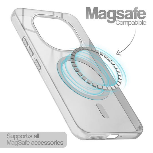 Anti-Yellow Scratch Resistant Case Support Magnetic Accessories Back Cover For Redmi Note 15 Pro 5G
