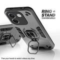 Redmi Note 17 Pro Max 5G case with foldable ring stand for hands-free viewing in kickstand position