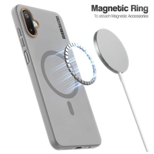 Colourful Frosted Matte With Raised Camera Protection Back Cover Case For Samsung F06 5G